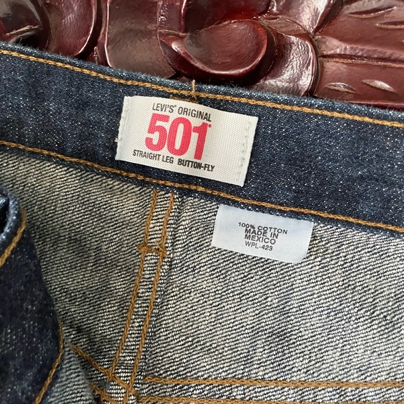 3 pairs NWT mens Levis blue jeans size 33 30 - Picture 4 of 5